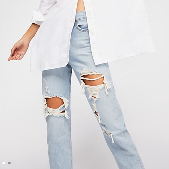 Levi’s Wedgie Icon High-Rise Jeans Distressed - Picture 4 of 6